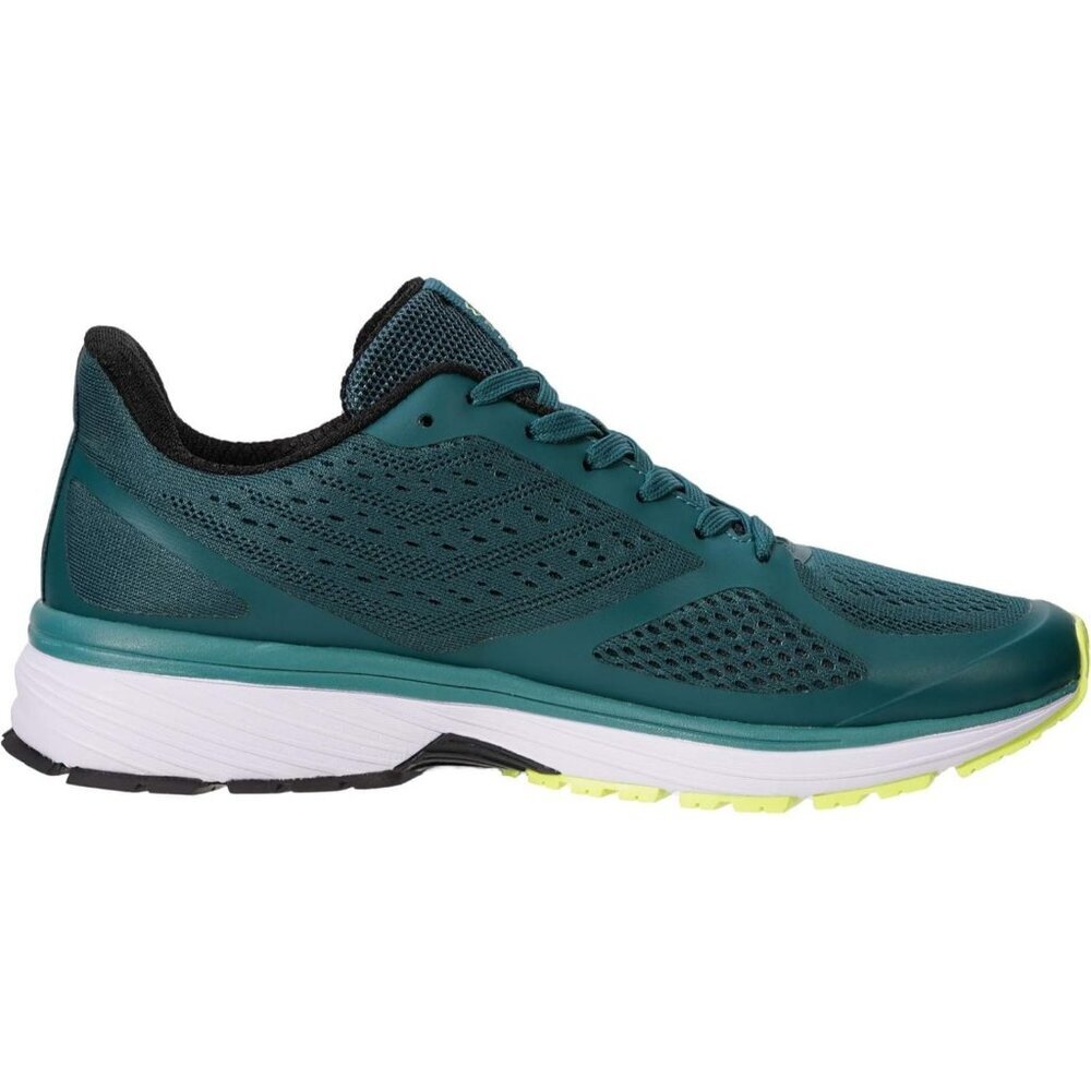Men's Mesh Green Supportive Running Shoes Cushioned Athletic Lace Up Sneakers - Picture 6 of 6